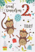 Picture of FOR A WONDERFUL GRANDSON 2ND TODAY CARD